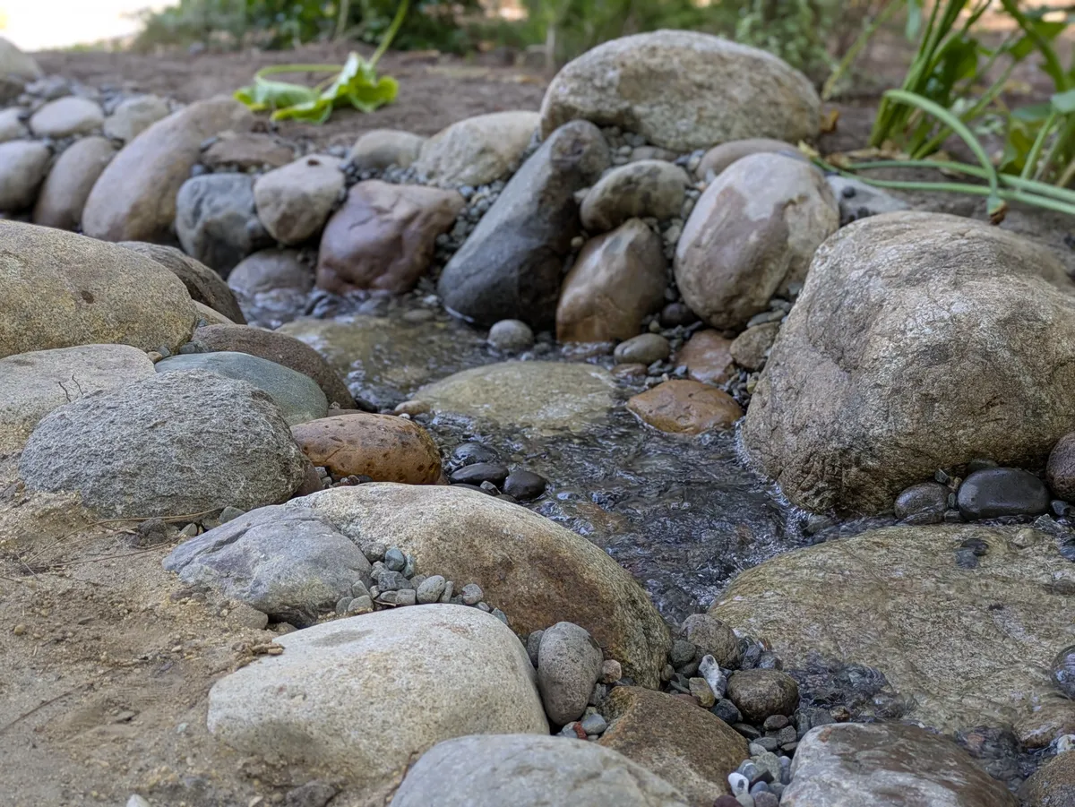 Backyard Granite Stream detail 2