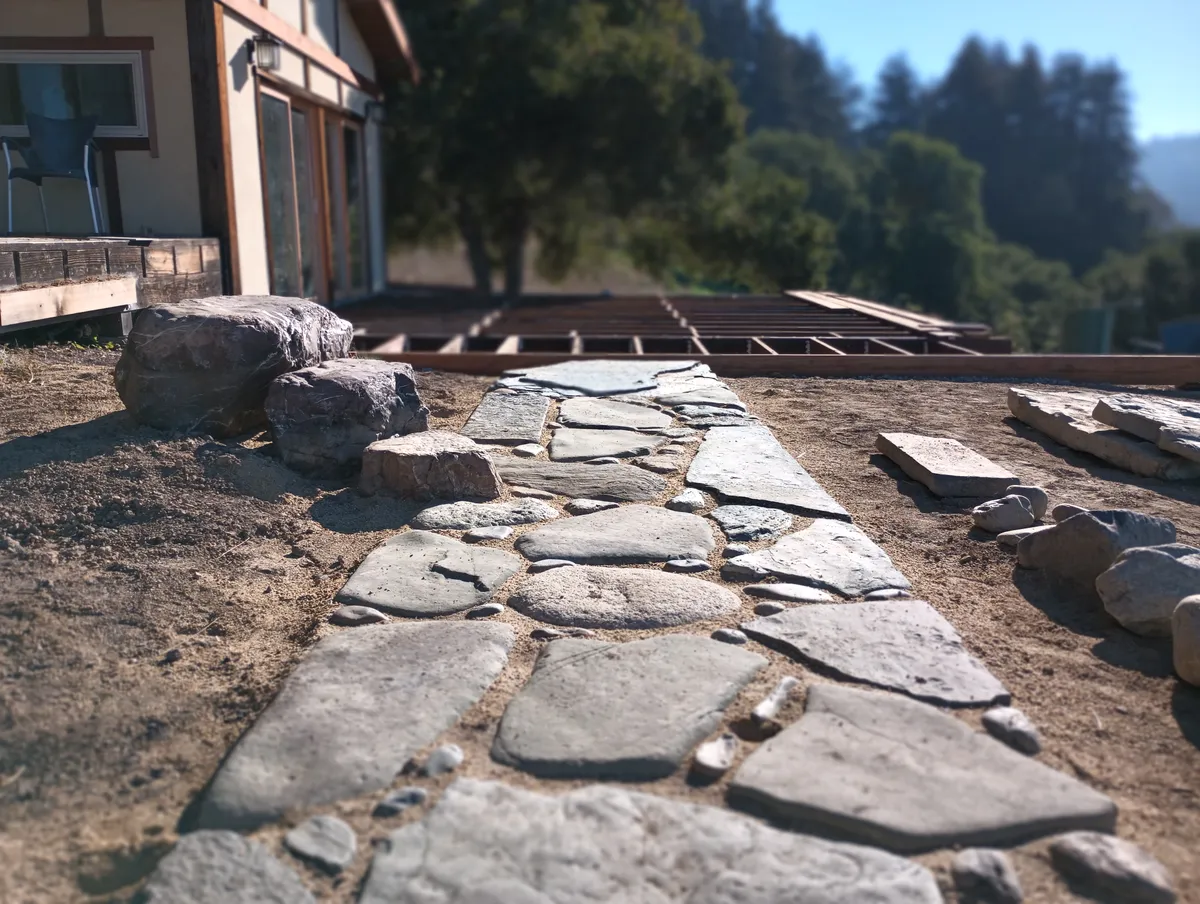Cobblestone Hillside Creek detail 3