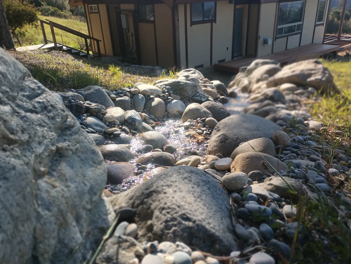 Cobblestone Hillside Creek detail 7