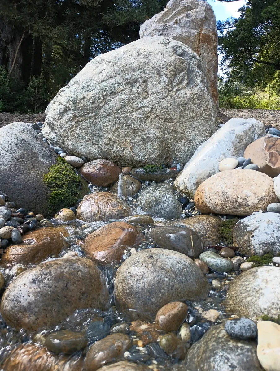 Cobblestone Hillside Creek detail 8
