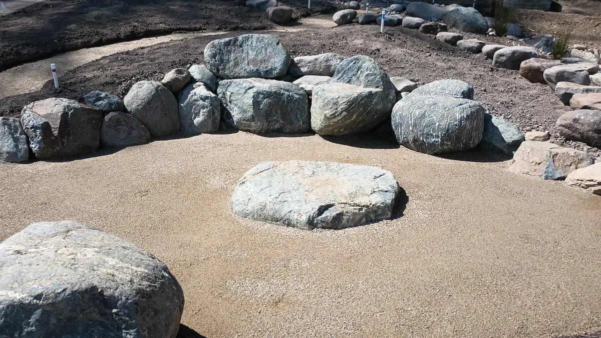 Cobblestone Hillside Creek detail 9